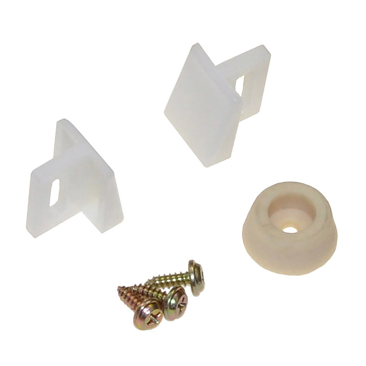 Johnson Hardware - 1505PPK3 - Nylon/Rubber Pocket Door Guide and Bumper Set 6 Piece