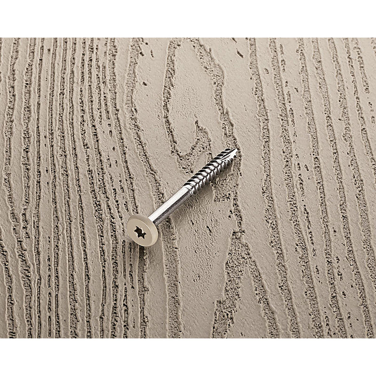 Starborn - FST31L09188 - Deckfast No. 9 X 1-7/8 In. L Tan-Gray Star Pan Head Fascia Screws 100 Pack