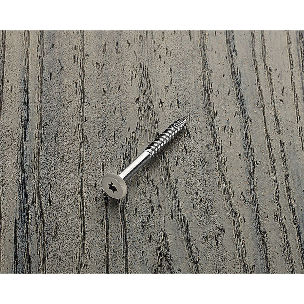 Starborn - FST37L09188 - Deckfast No. 9 X 1-7/8 In. L Gray Star Pan Head Fascia Screws 100 Pack