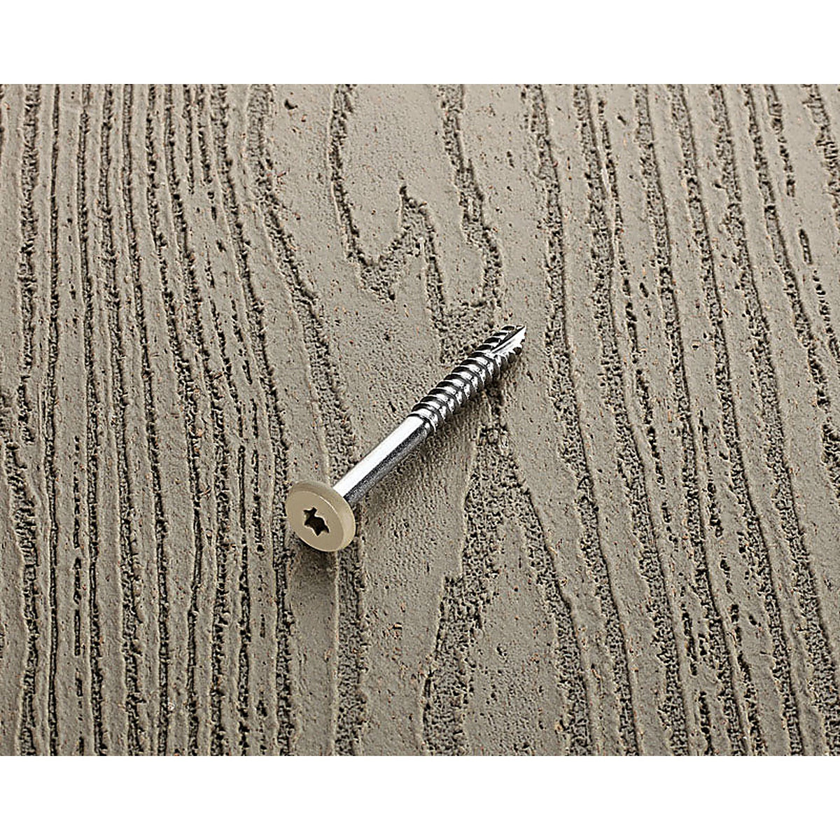 Starborn - FST54L09188 - Deckfast No. 9 X 1-7/8 In. L Warm Gray Star Pan Head Fascia Screws 100 Pack
