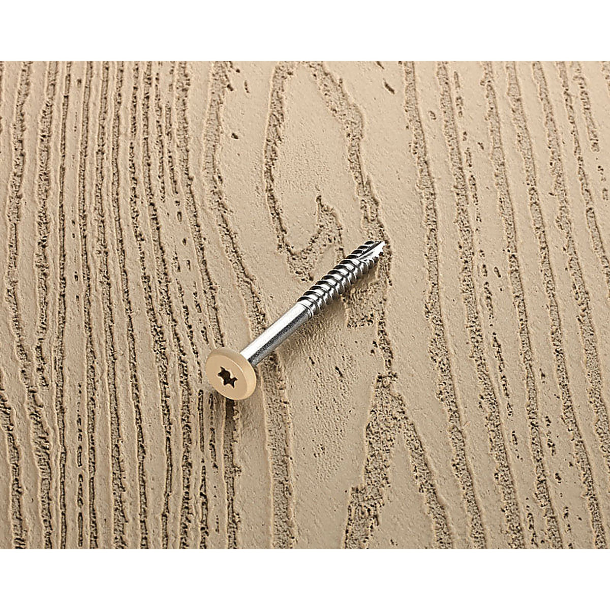 Starborn - FST64L09188 - Deckfast No. 9 X 1-7/8 In. L Sand Star Pan Head Fascia Screws 100 Pack