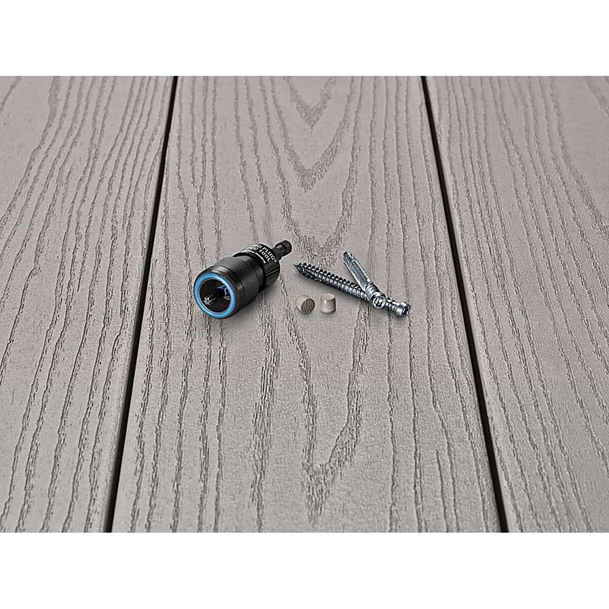 Starborn - PXDT314T250 - Pro Plug No. 10 X 2-1/2 In. L Slate Gray Star Trim Head Deck Screws and Plugs Kit 1 Pack