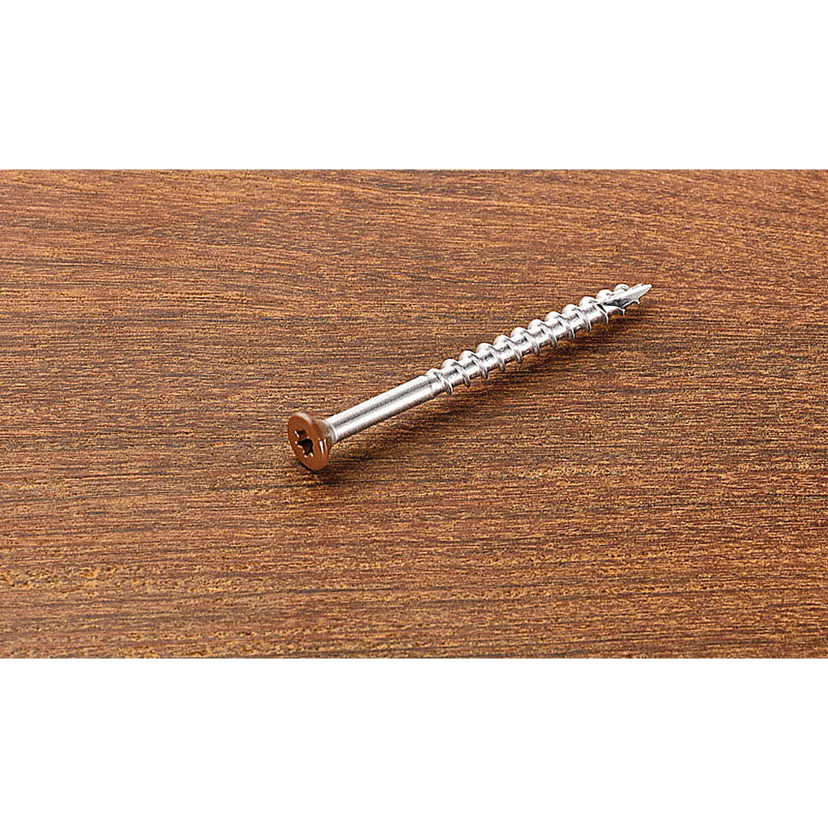 Starborn - SFX34T10250 - Headcote No. 10 X 2-1/2 In. L Brown Star Flat Head Deck Screws 350 Pack
