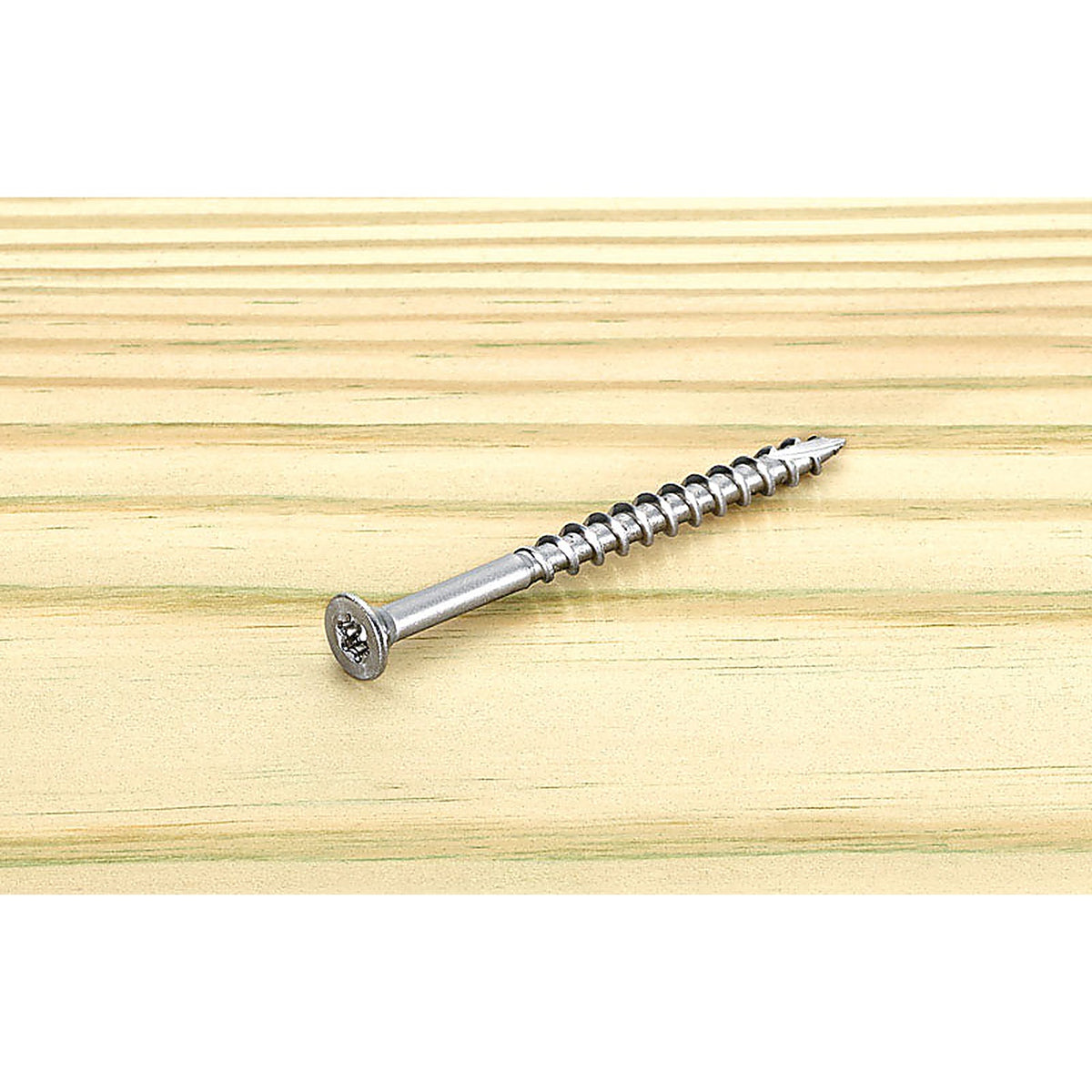 Starborn - SFXF10250 - Deckfast No. 10 X 2-1/2 In. L Silver Star Flat Head Deck Screws 250 Pack