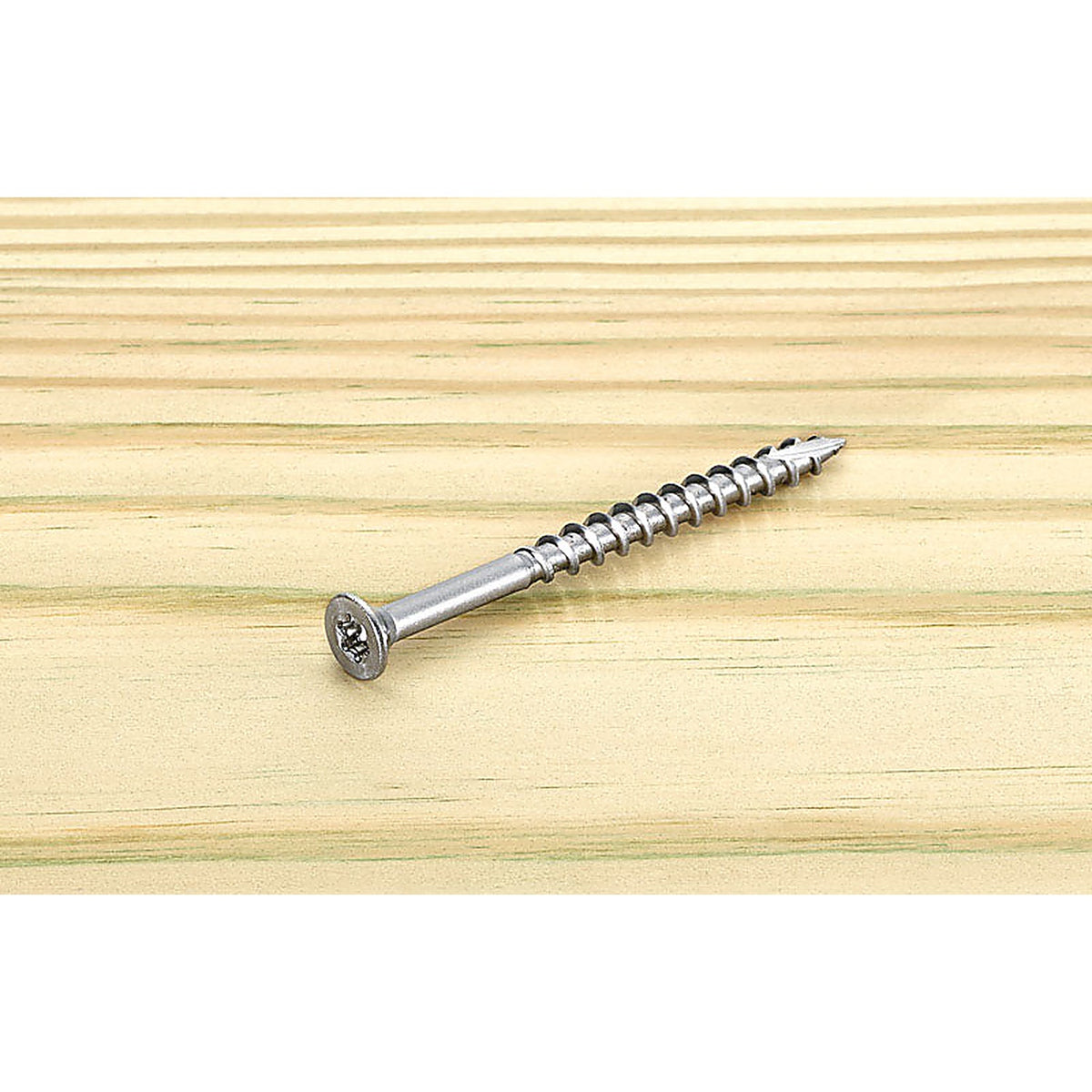 Starborn - SFXV10250 - Deckfast No. 10 X 2-1/2 In. L Silver Star Flat Head Deck Screws 2000 Pack
