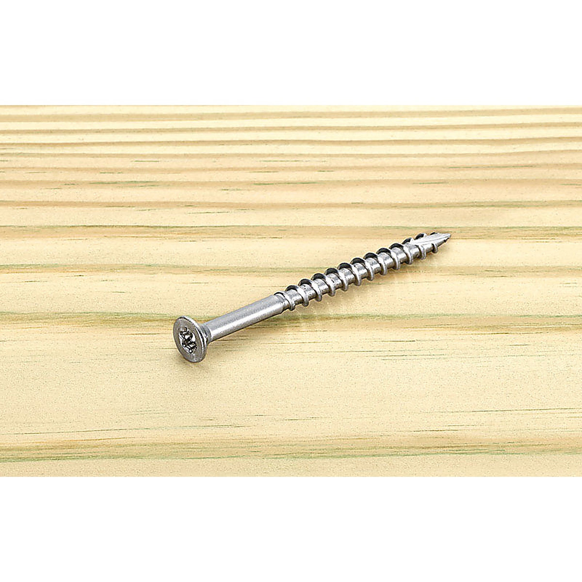 Starborn - SFXV10300 - Deckfast No. 10 X 3 In. L Silver Star Flat Head Deck Screws 1500 Pack