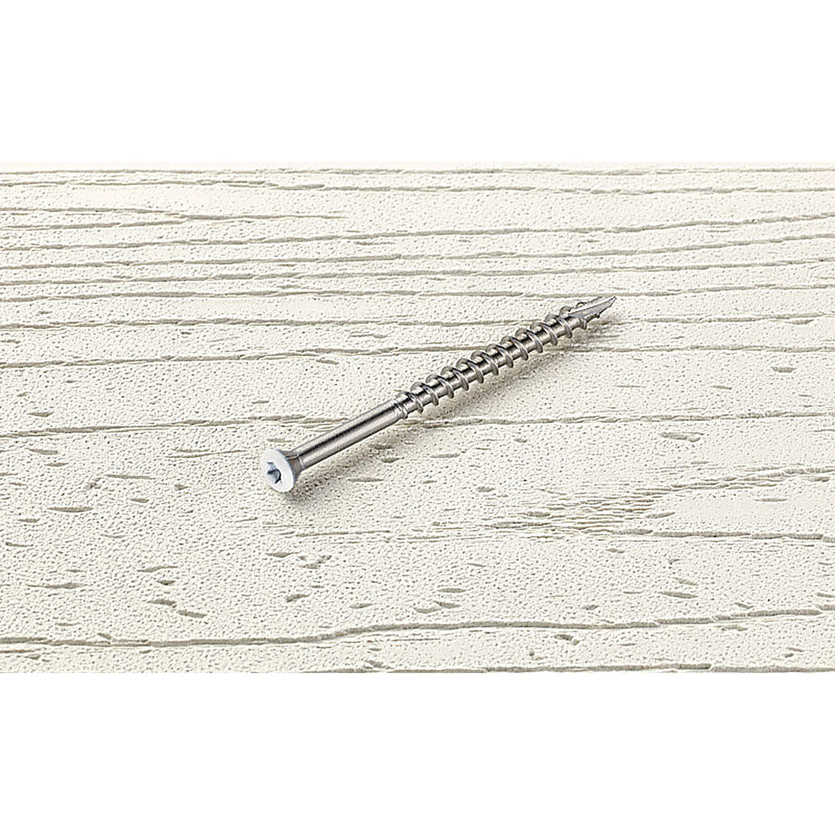 Starborn - STX39T07225 - Headcote No. 7 X 2-1/4 In. L White Star Trim Head Deck Screws 350 Pack