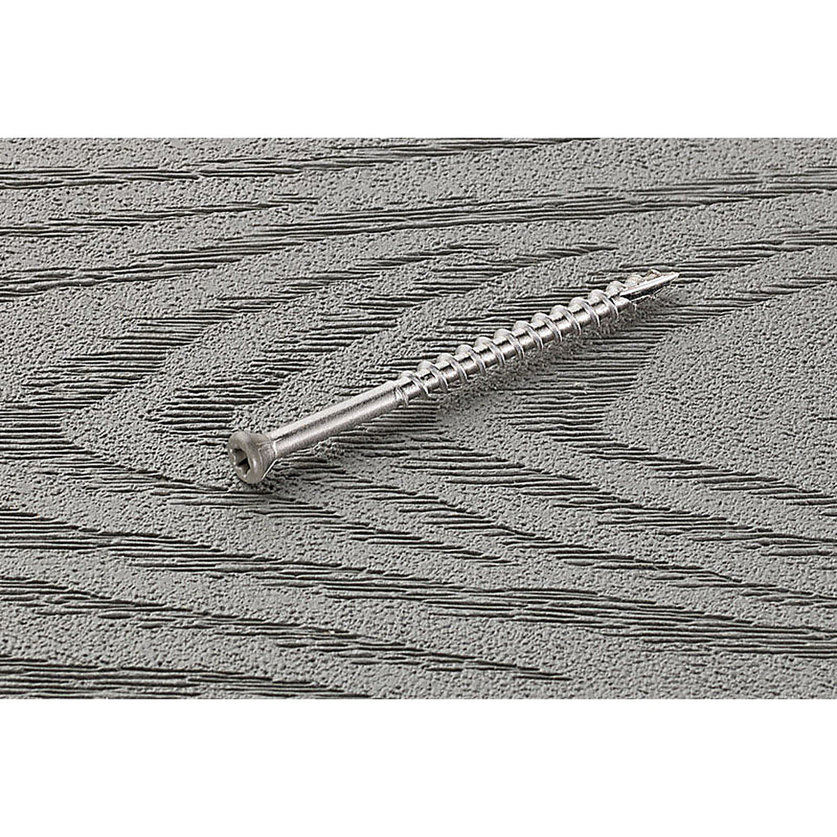 Starborn - STX37T08250 - Headcote No. 8 X 2-1/2 In. L Gray Star Trim Head Deck Screws 350 Pack