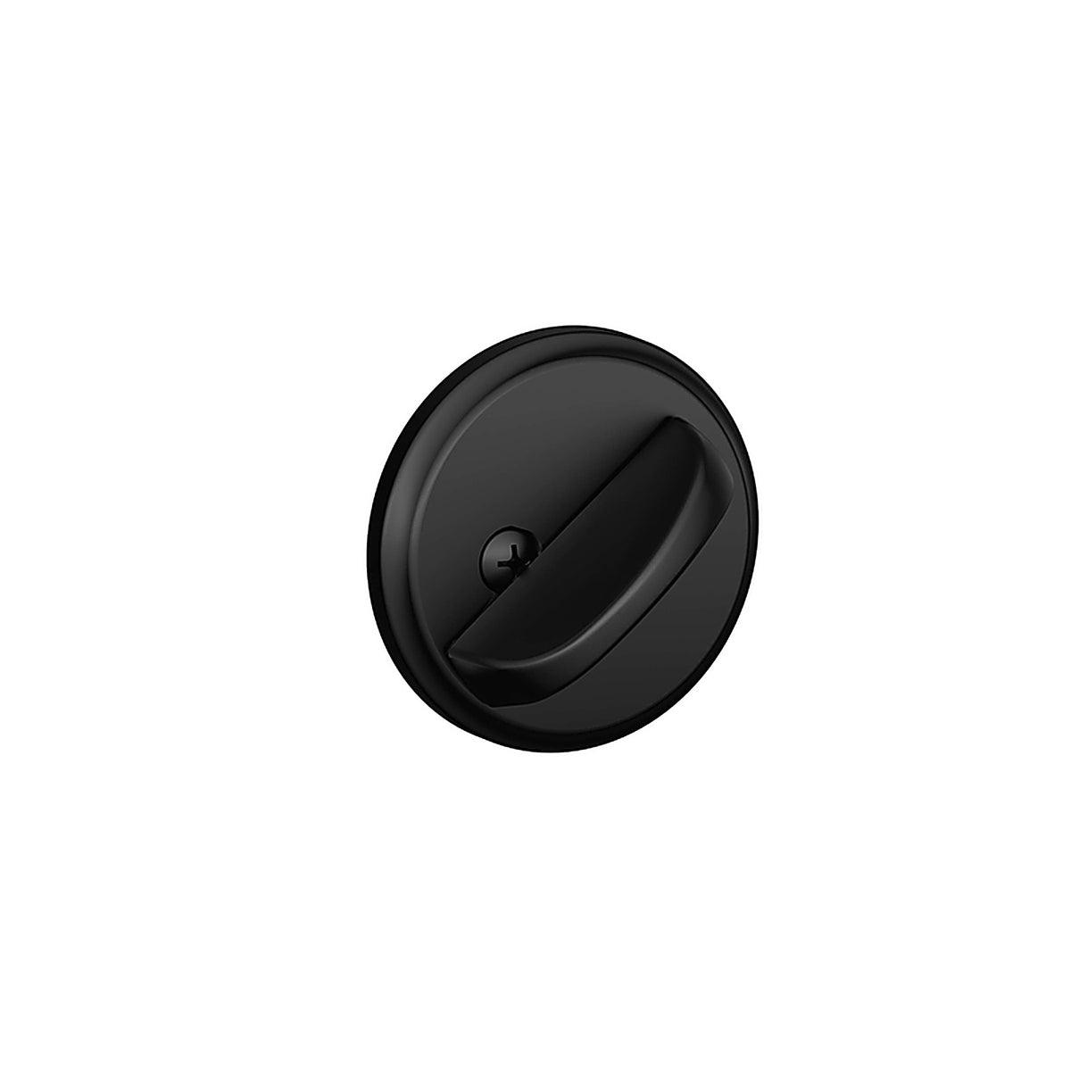 Schlage - B60N622K4 - B-Series Matte Black Brass Single Cylinder Deadbolt