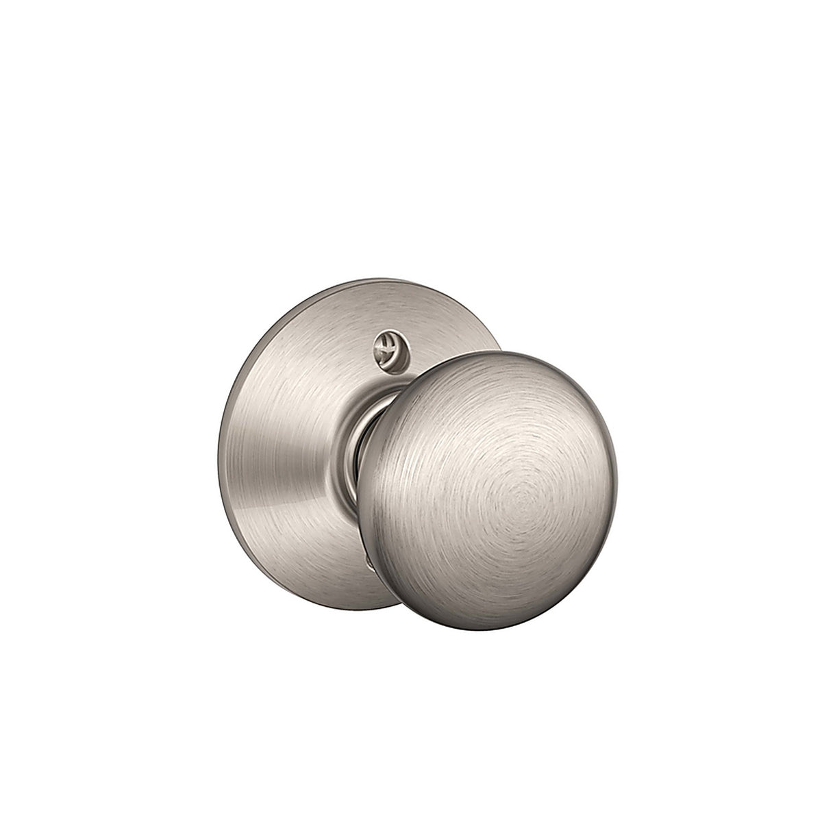 Schlage - F170NPLY619 - Plymouth Satin Nickel Dummy Knob Right or Left Handed