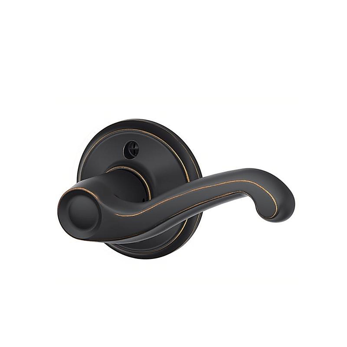 Schlage - F170VFLA716RH - Aged Bronze Dummy Lever Right Handed