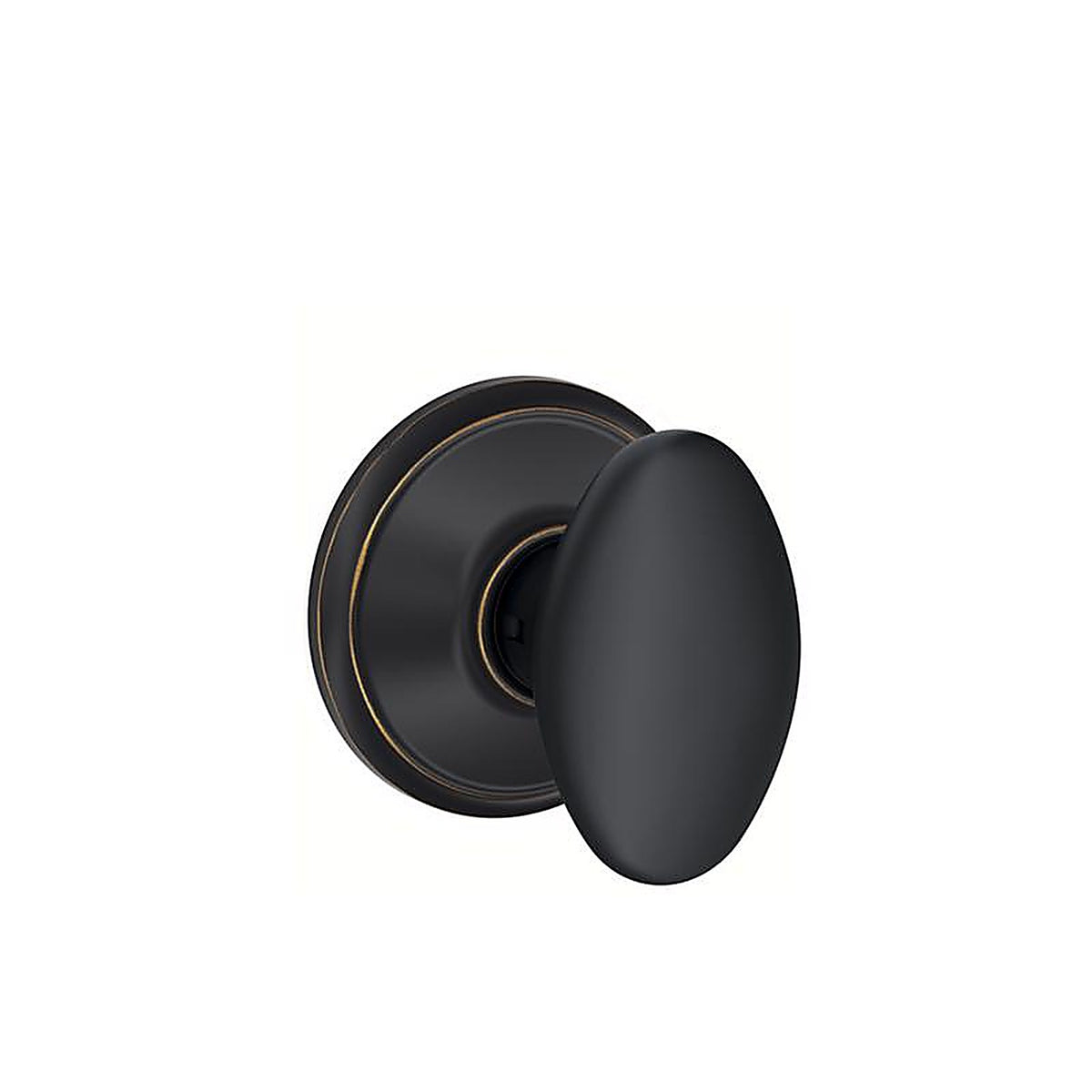 Schlage - F10VSIE716 - Aged Bronze Passage Knob