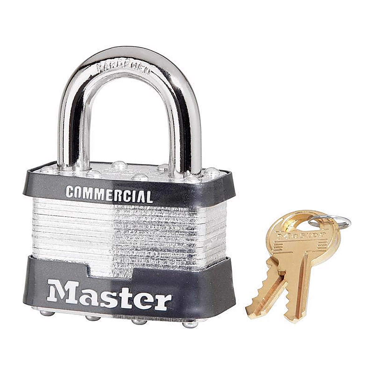 Master Lock - 5KA A389 - 2 In. W Steel Pin Tumbler Exterior Padlock
