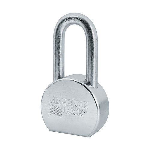 American Lock - A703 - 2-1/2 In. W Steel 4-Pin Cylinder Weather-Resistant Padlock