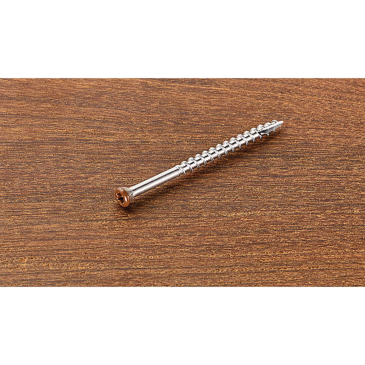 Starborn - STX34P08250 - Headcote No. 8 X 2-1/2 In. L Brown Star Trim Head Deck Screws 1750 Pack