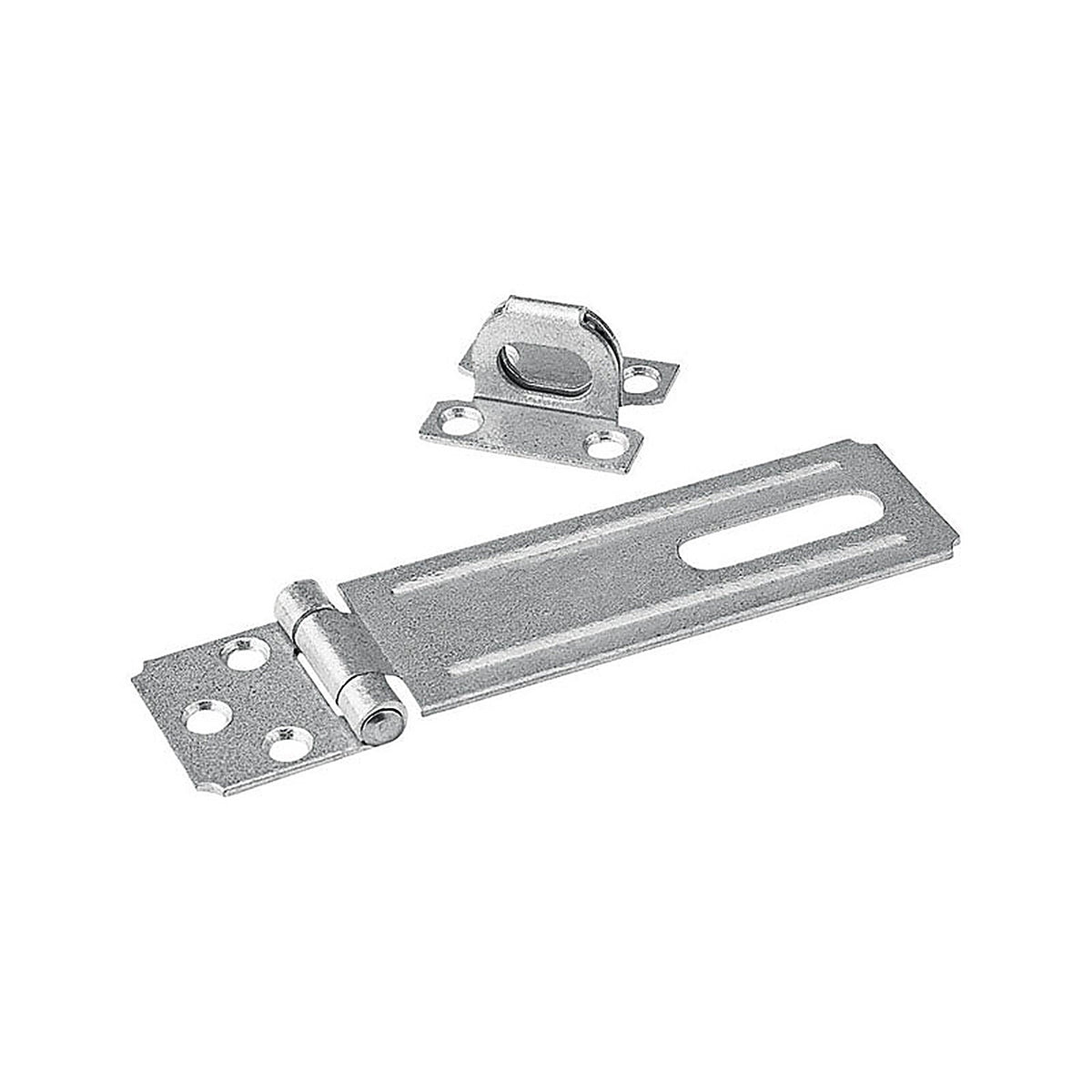National Hardware - N102-764 - Galvanized Steel 4-1/2 In. L Safety Hasp 1 Pack