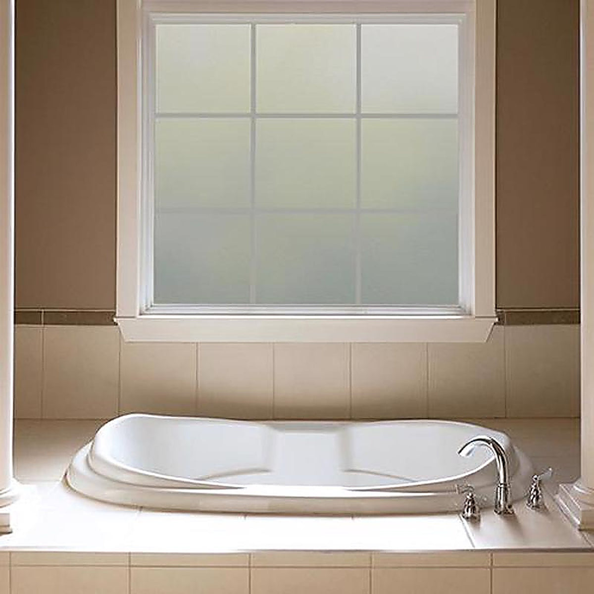 Gila 50165292 Privacy Control Clear Autumn Frost Indoor Window Film 36 in. W x 78 in. L
