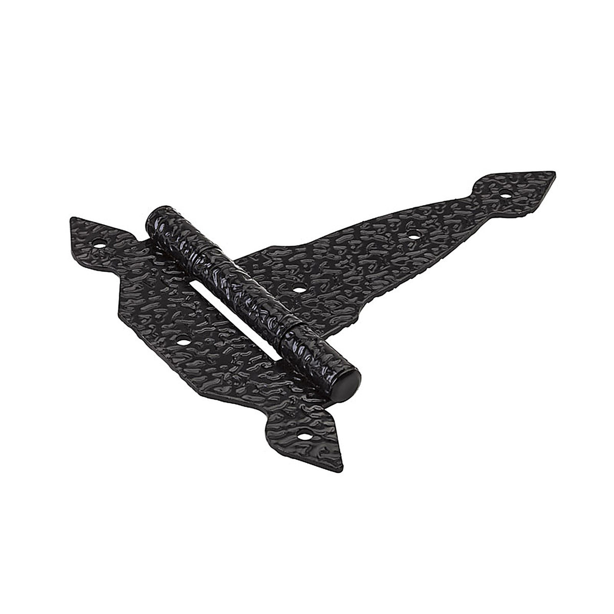 National Hardware - N109-011 - 1/8 In. W X 6 In. L Black Steel Spear T Hinge 1 Pack