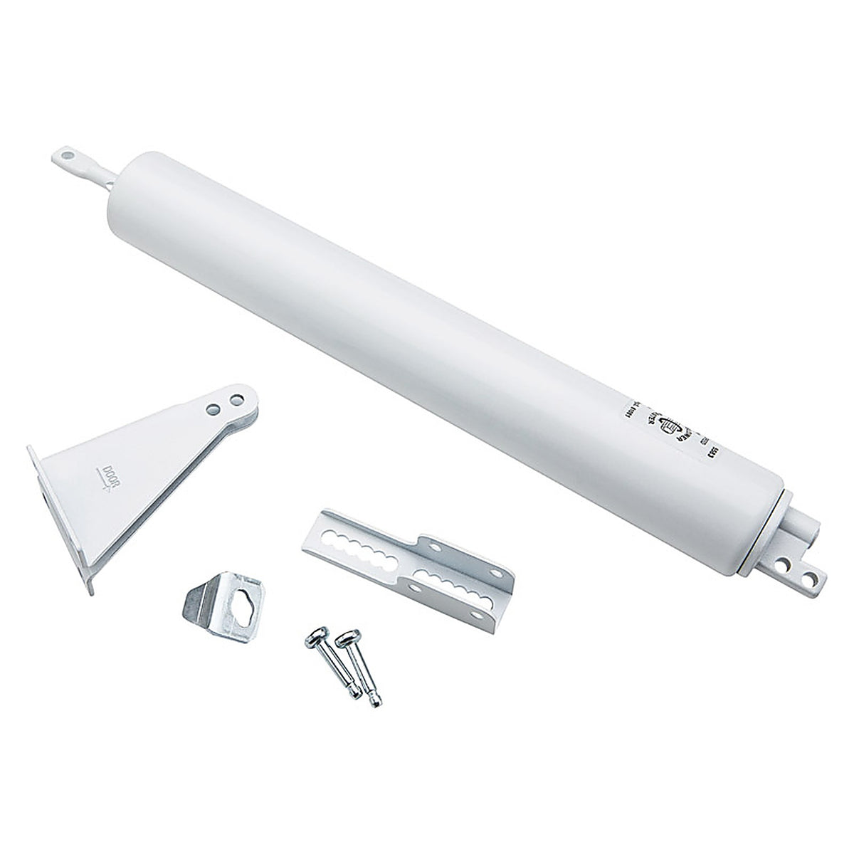 National Hardware - N100-039 - White Aluminum/Steel Air Controlled Door Closer