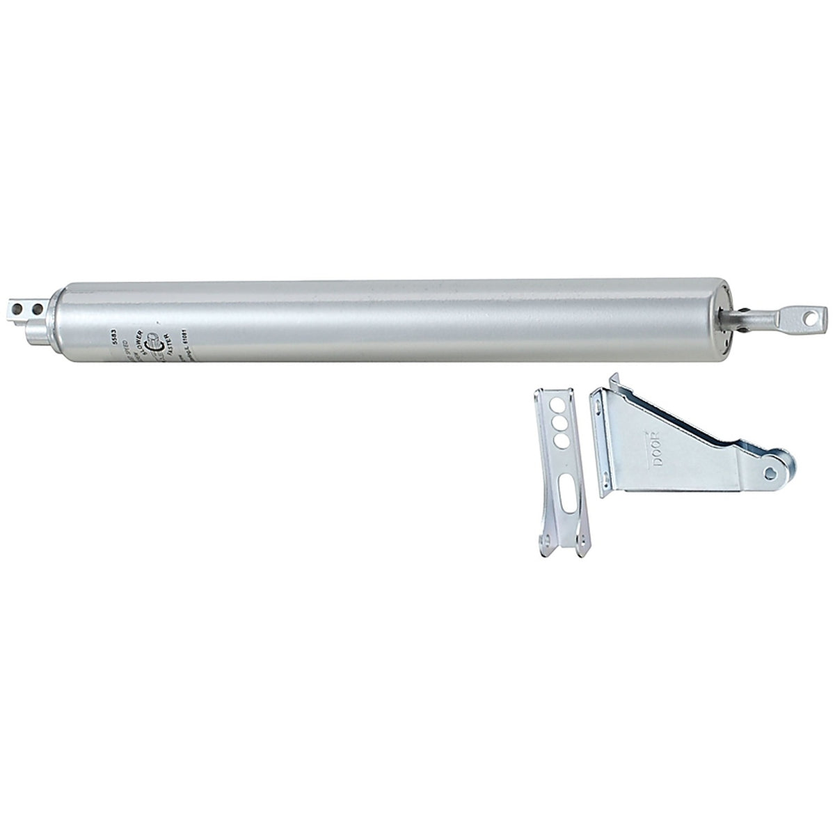 National Hardware - N181-602 - Aluminum Silver Steel Air Controlled Screen/Storm Door Closer