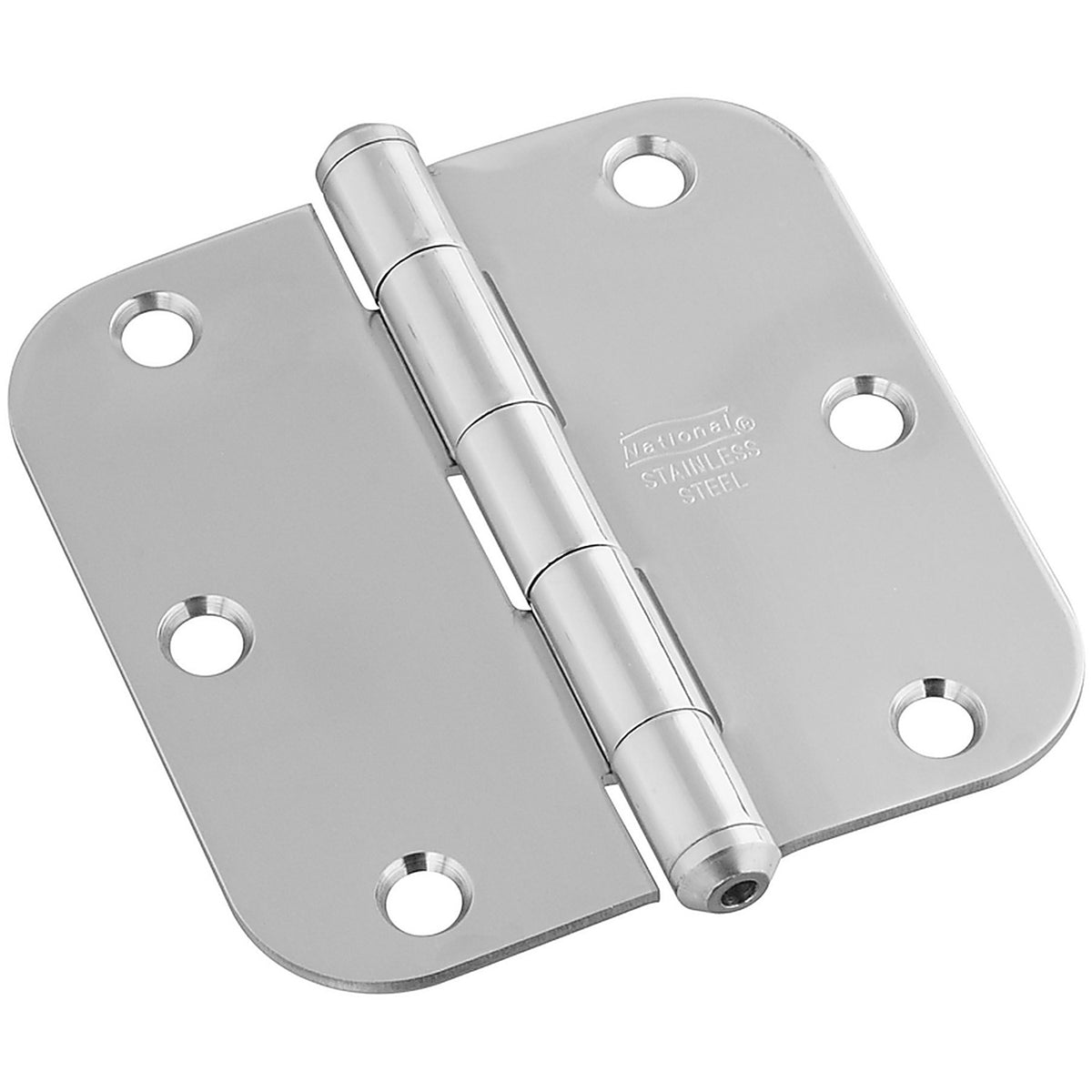National Hardware - N830-269 - 3-1/2 In. L Stainless Steel Door Hinge 1 Pack