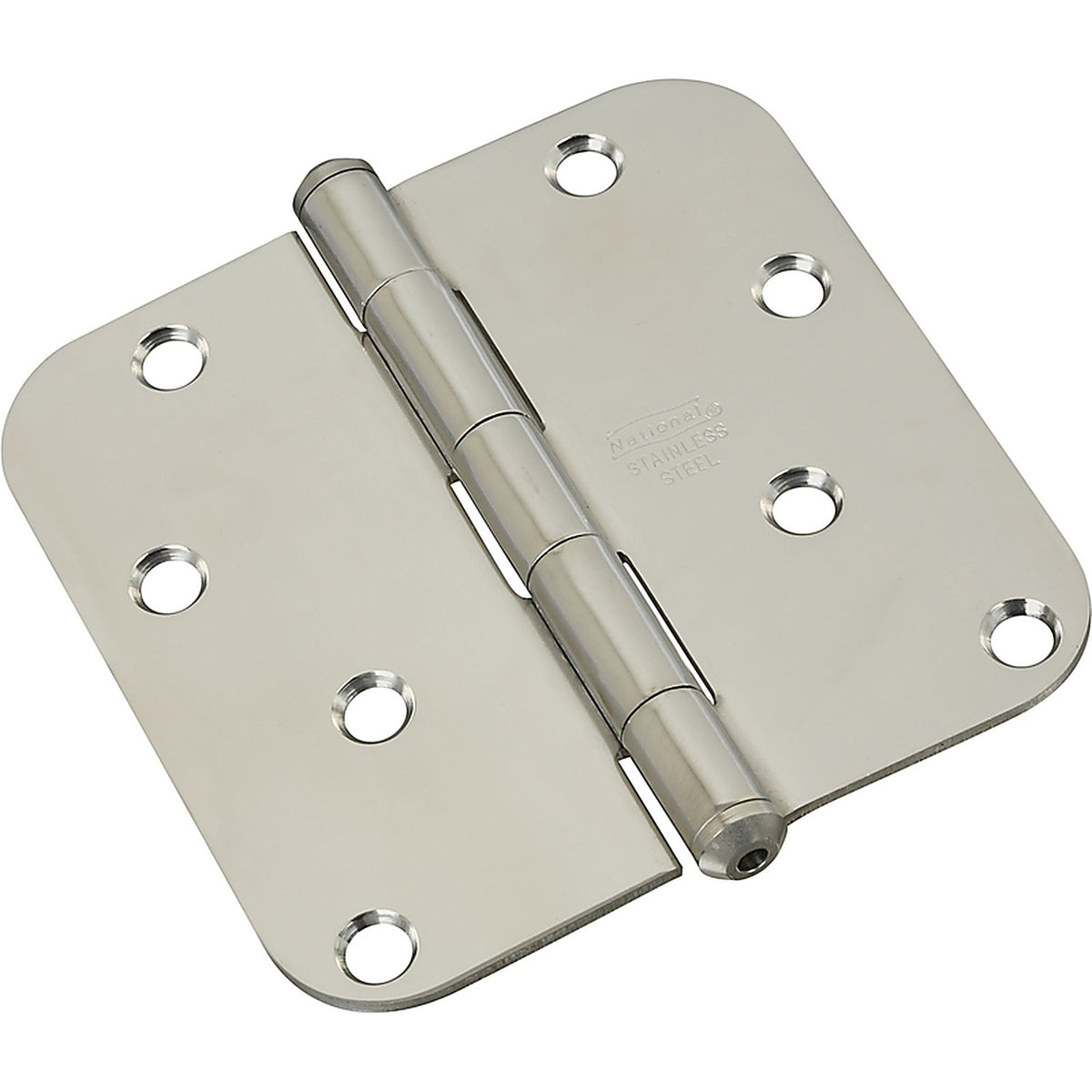 National Hardware - N830-270 - 4 In. L Stainless Steel Door Hinge 1 Pack