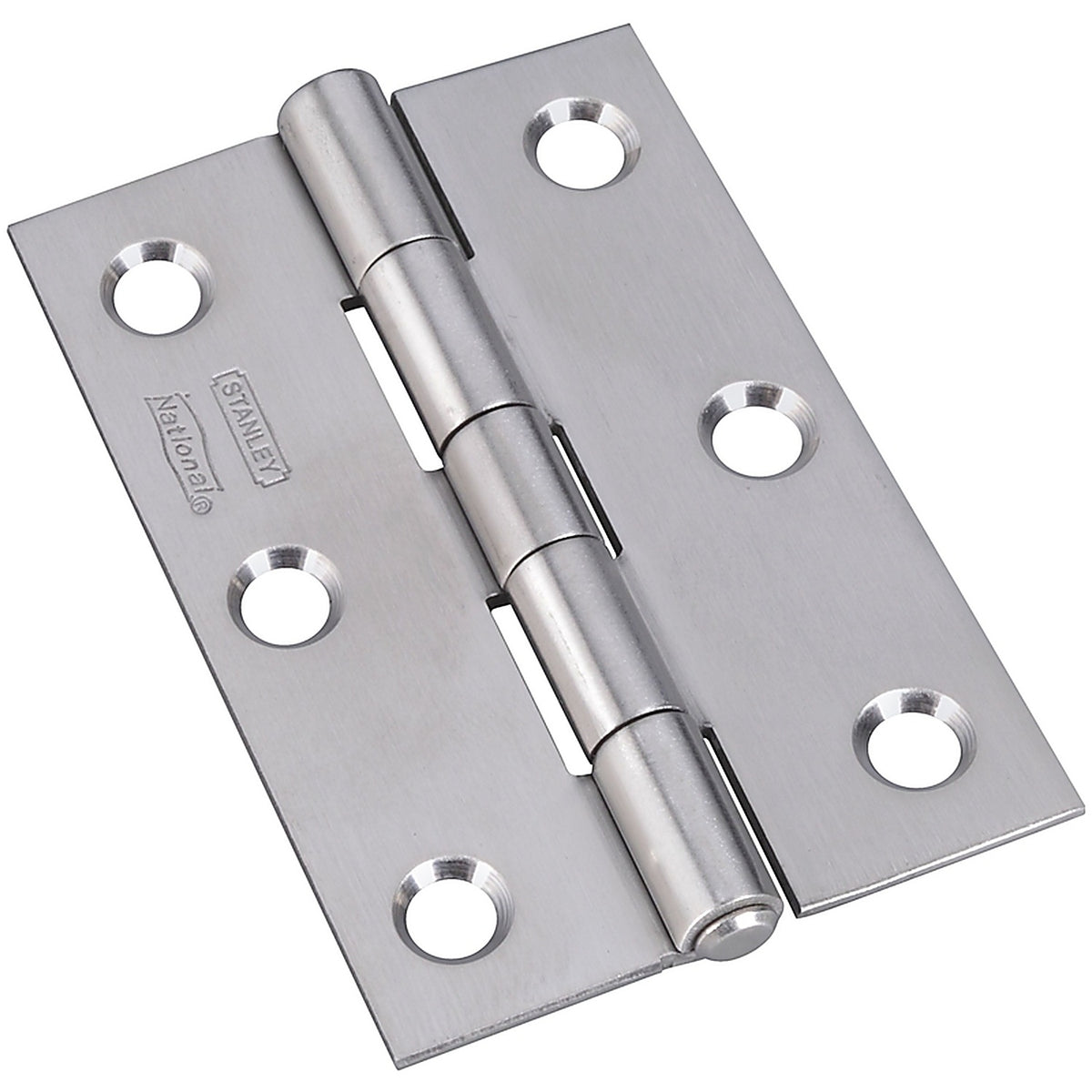 National Hardware N348-995 3 in. L Narrow Hinge 2/Pack
