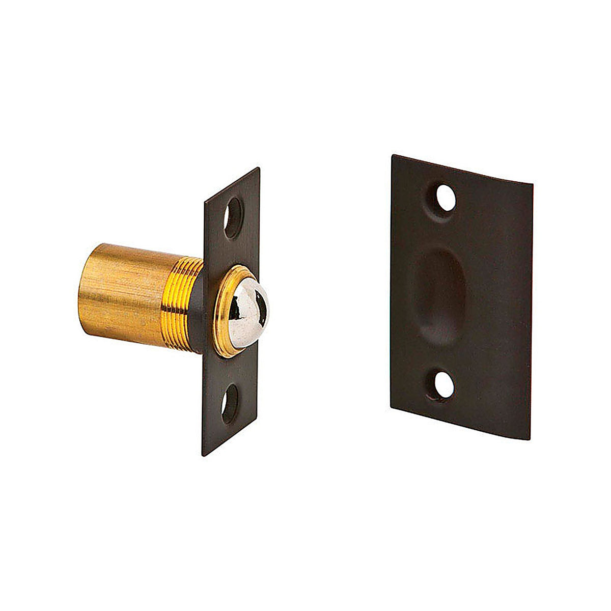 Ives - 347B10B - 2.13 In. H X 1 In. W X 1.38 In. D Oil Rubbed Bronze Brass Ball Catch