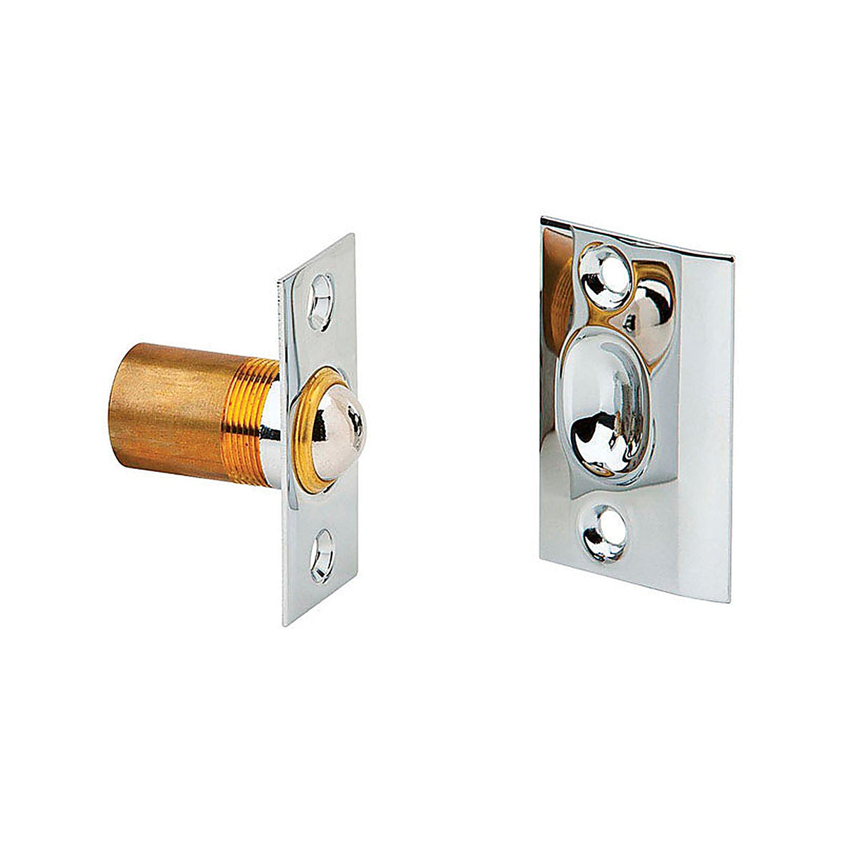 Ives - 347B26 - Polished Chrome Brass Ball Catch