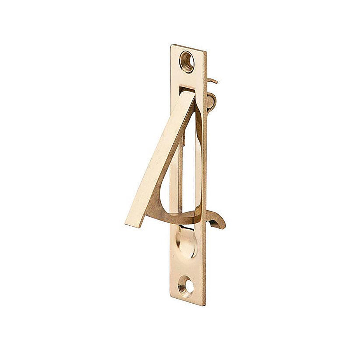 Ives - 230B3 - 3-7/8 In. L Bright Brass Brass Sliding Door Edge Pull
