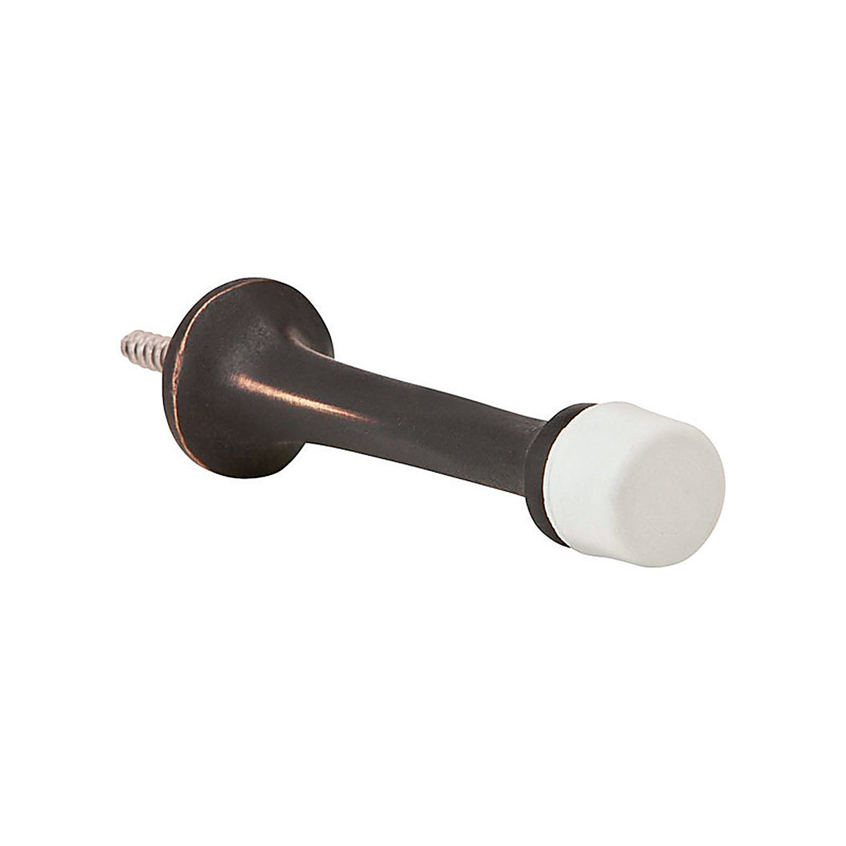 Ives - 61A-716 - 3-3/16 In. W X 7/8 In. L Aluminum Oil Rubbed Bronze Black Door Stop Mounts to Wall