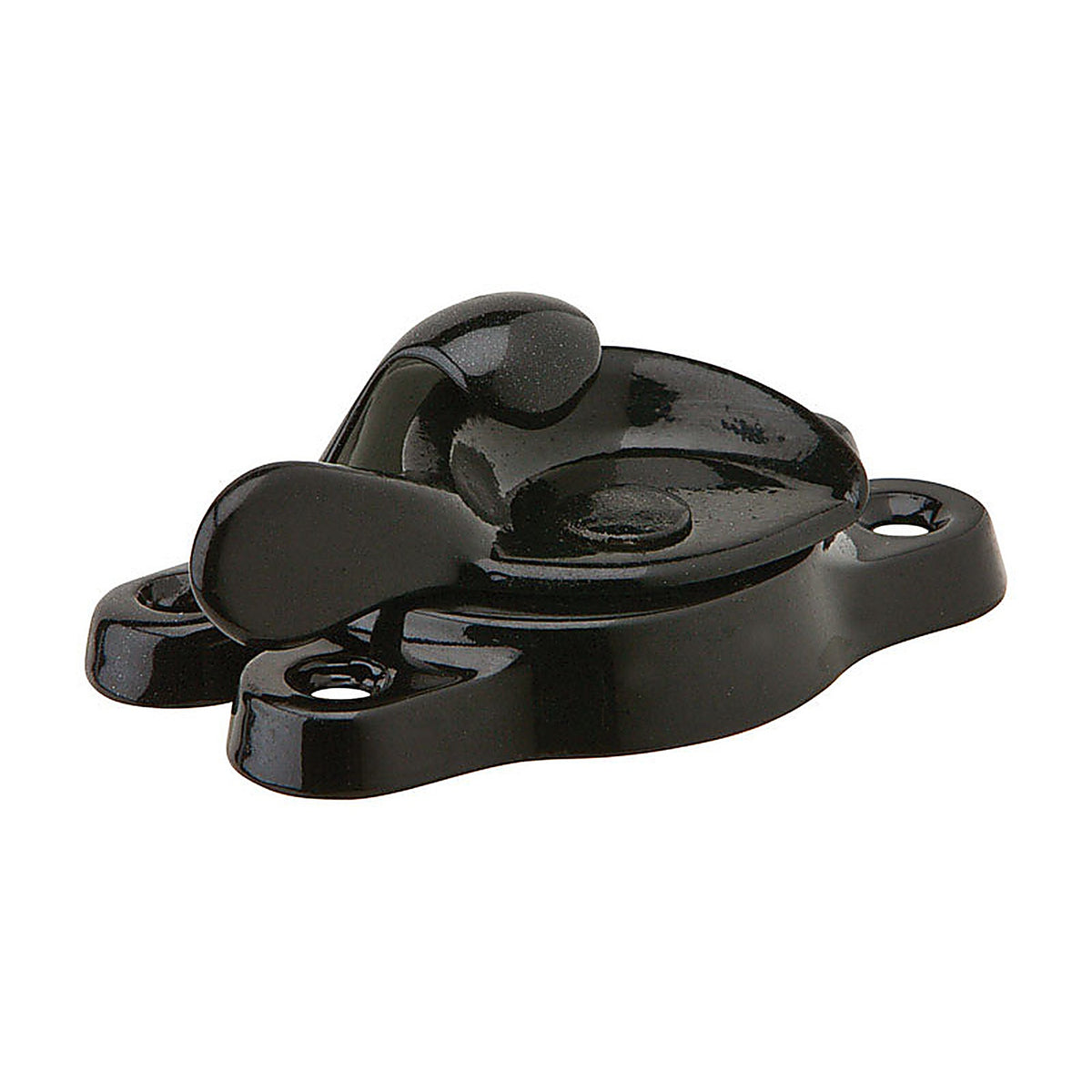 Ives - 07A-BLK - Black Aluminum Window Lock 1 Pack