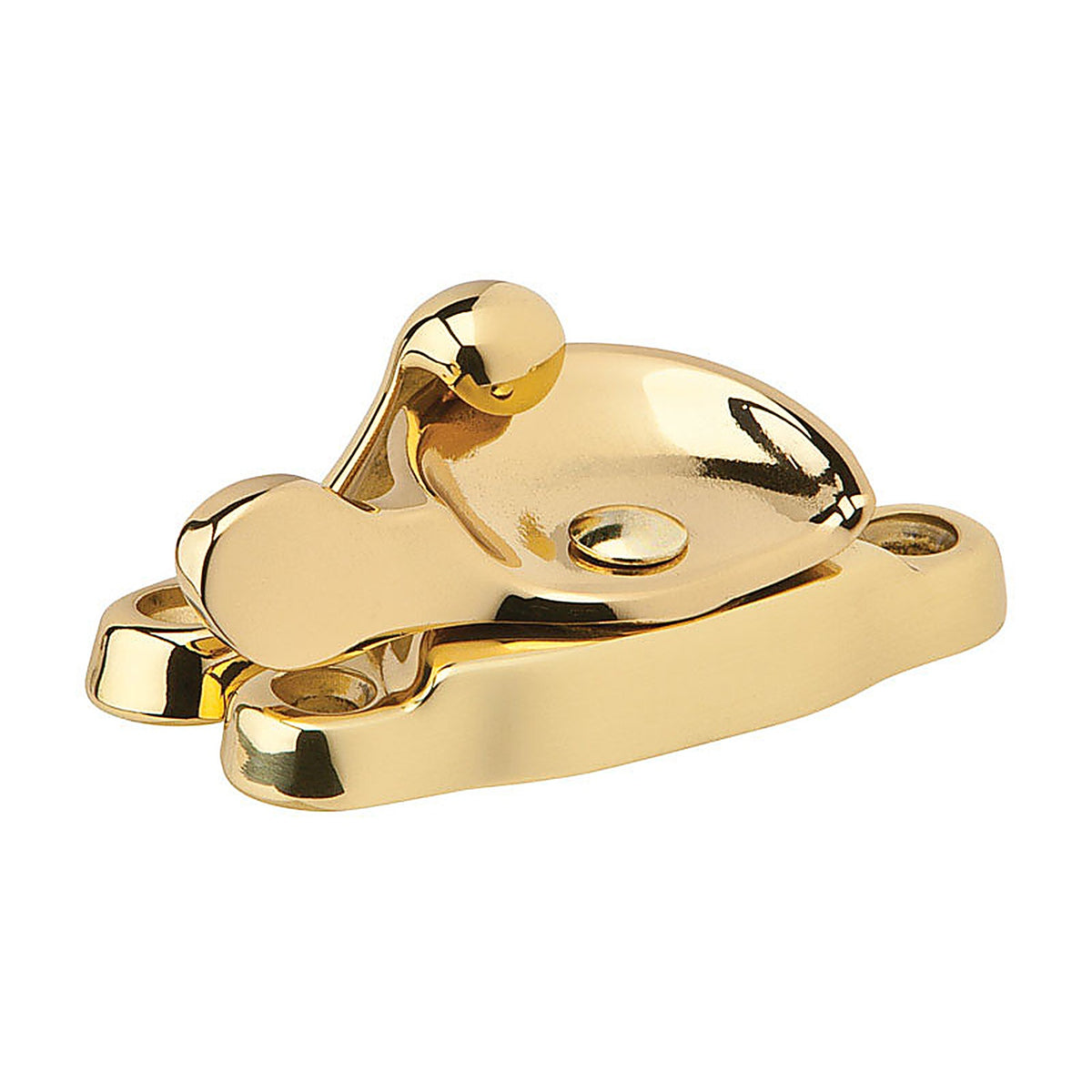 Ives - 07MB3 - Polished Brass Brass Window Lock 1 Pack