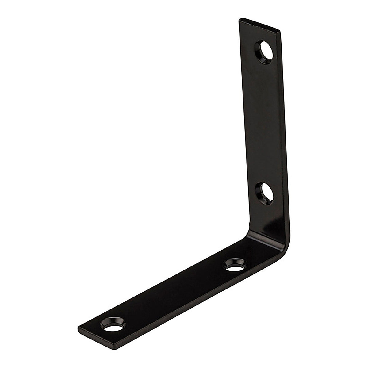National Hardware N266-484 3.5 in. H X 0.75 in. W X 0.125 in. D Black Steel Inside Corner Brace