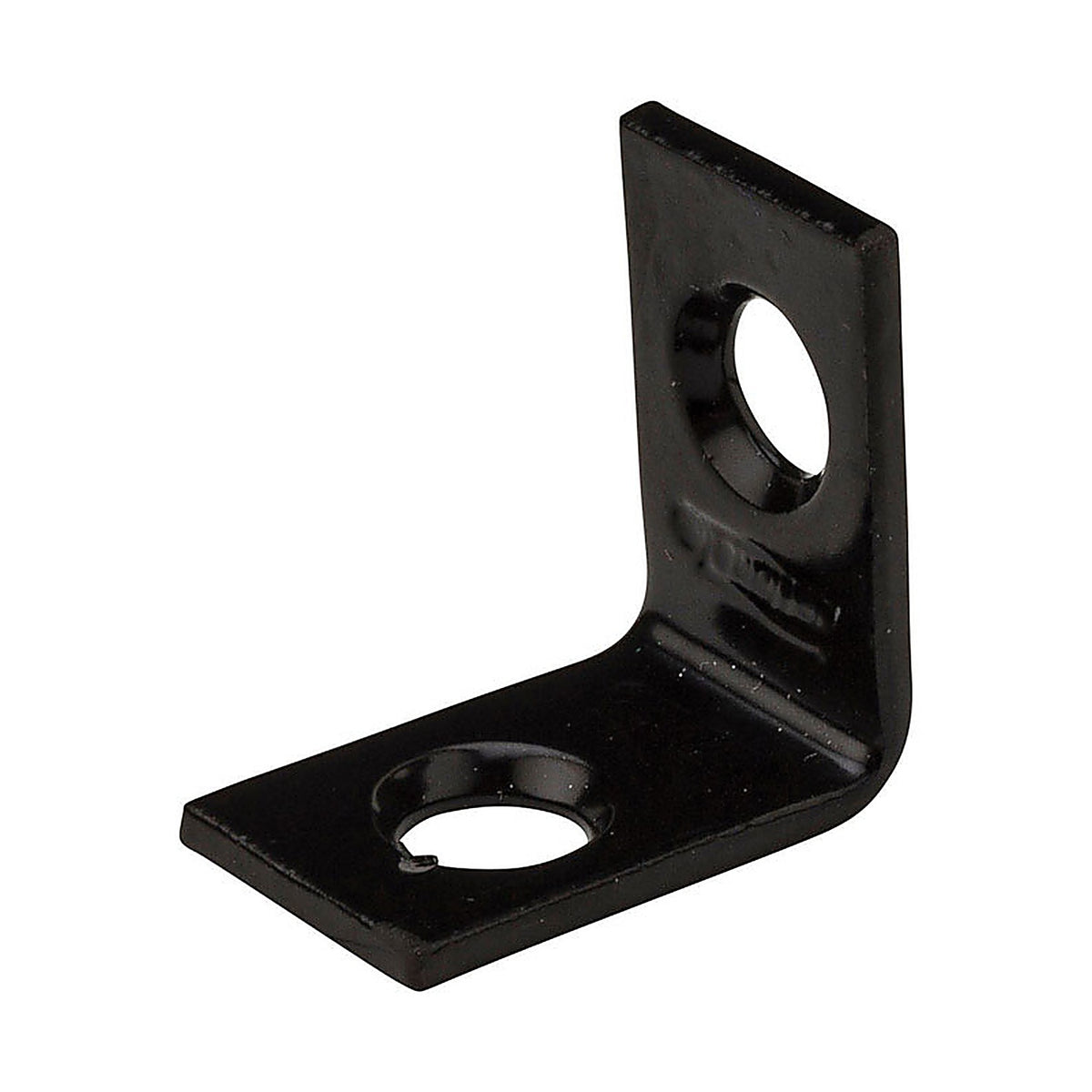 National Hardware N266-478 0.75 in. H X 0.5 in. W X 0.07 in. D Black Steel Inside Corner Brace
