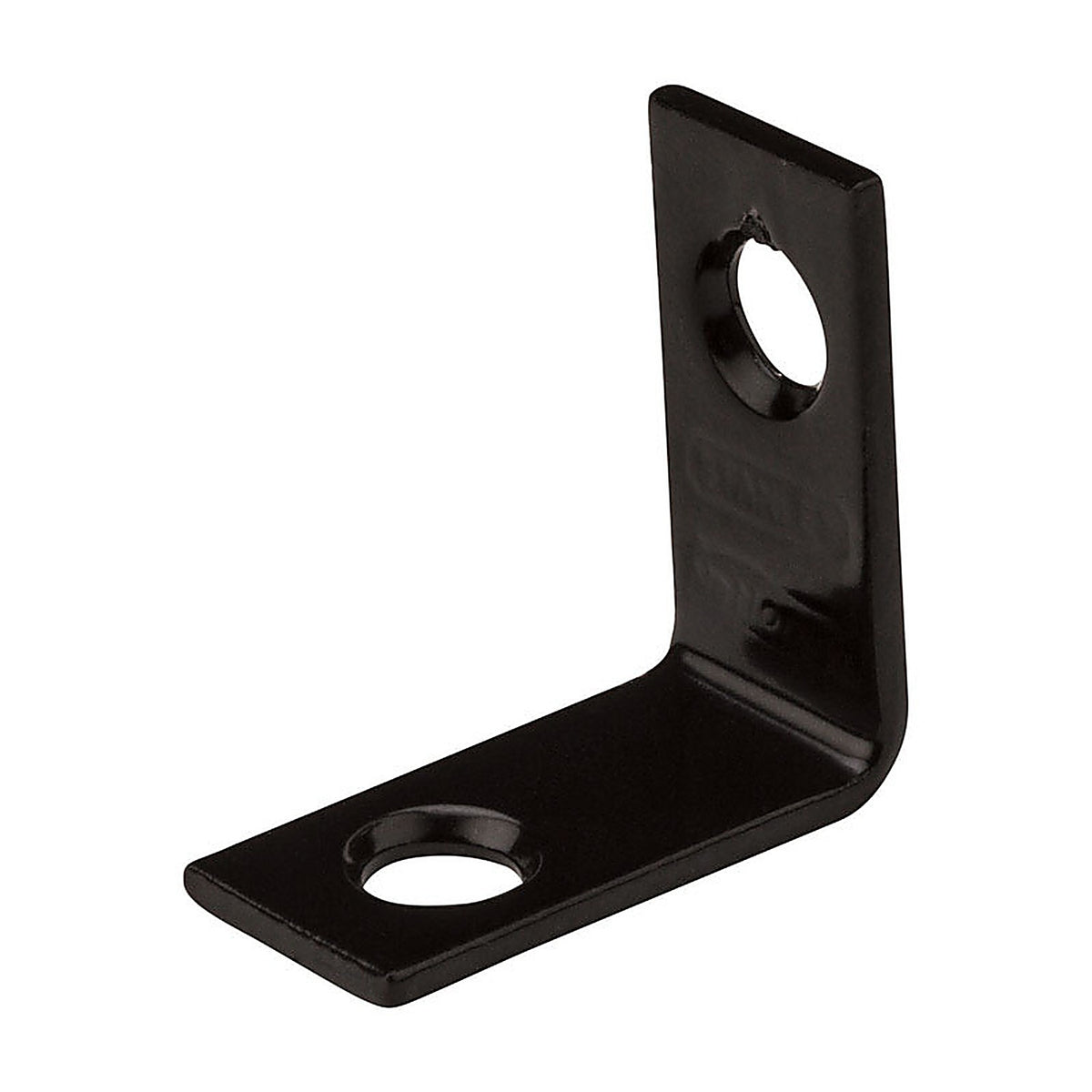 National Hardware N266-479 1 in. H X 0.5 in. W X 0.07 in. D Black Steel Inside Corner Brace