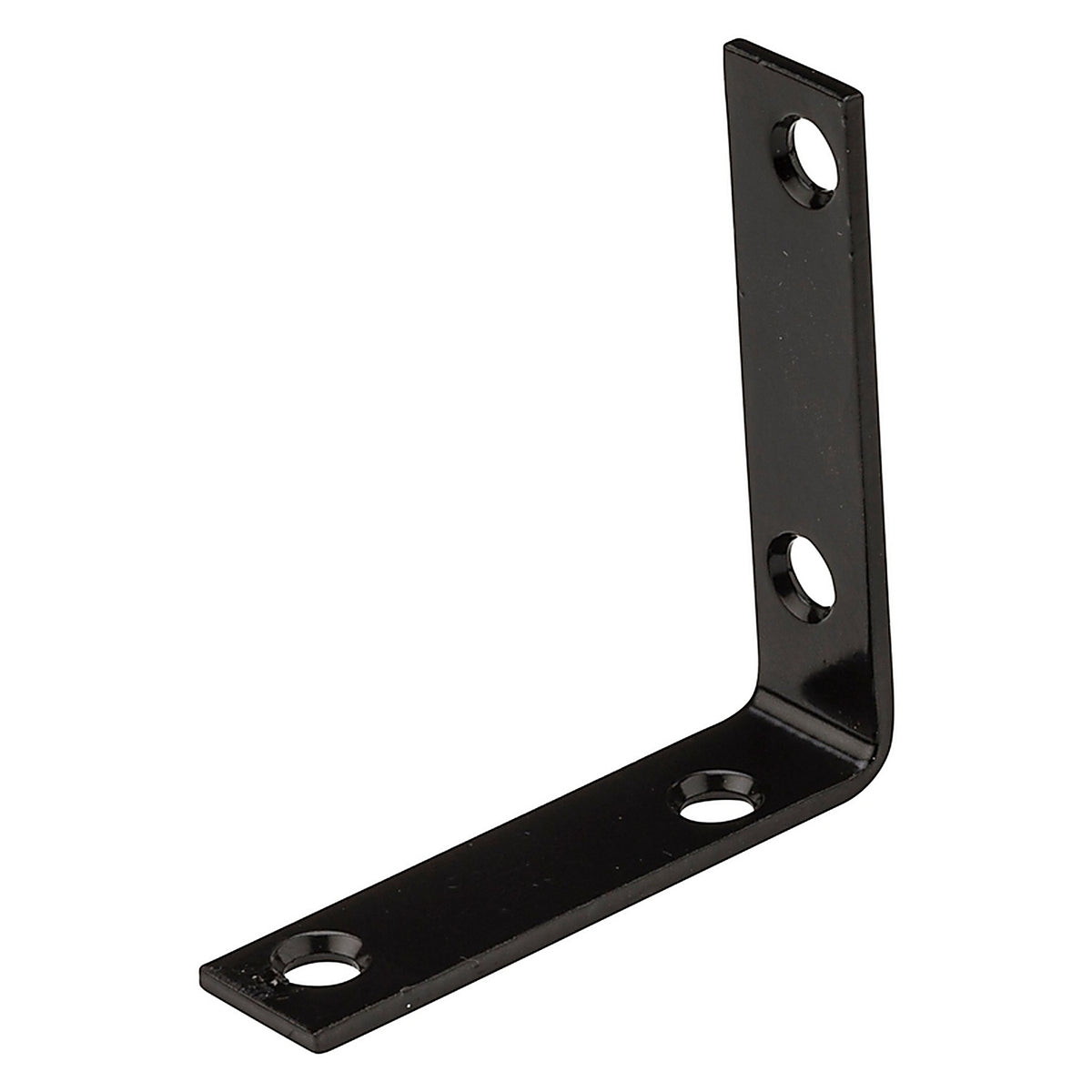 National Hardware N266-482 2.5 in. H x 0.625 in. W x 0.01 in. D Black Steel Inside Corner Brace