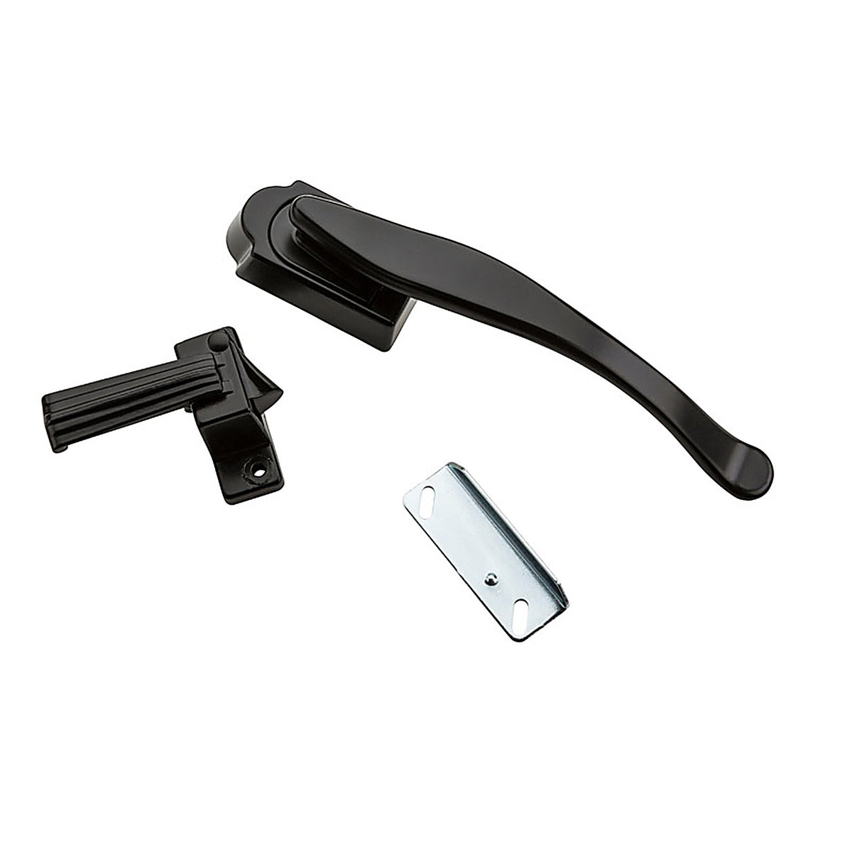 National Hardware - N100-034 - Matte Black Zinc Lever Latches 1 Pack