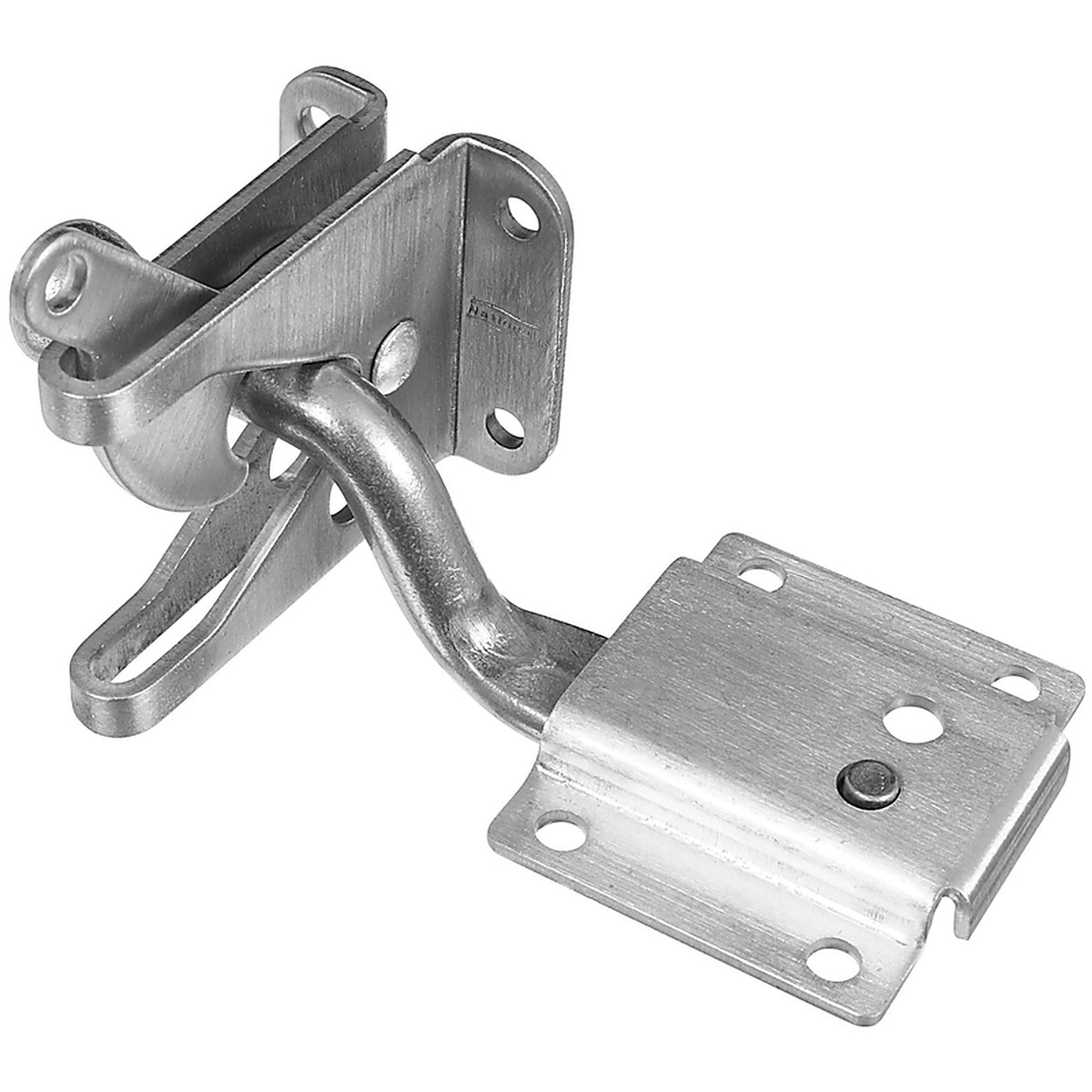 National Hardware - N342-642 - Maxlatch 2 In. H X 1.7 In. W Stainless Steel Automatic Gate Latch