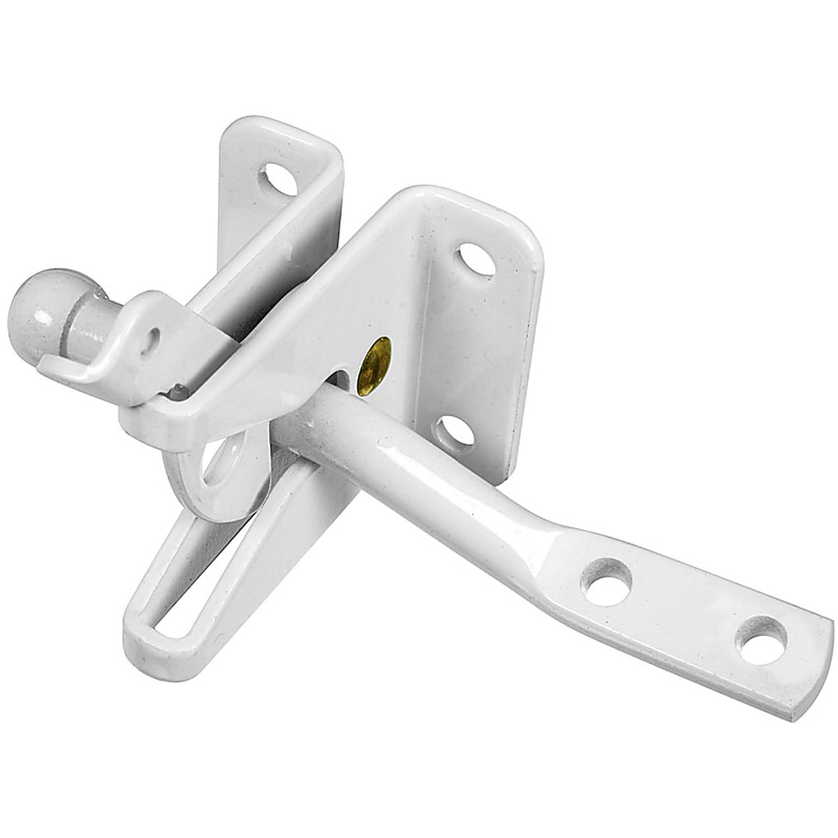National Hardware - N262-105 - 3.5 In. H X 6.5 In. W Steel Automatic Gate Latch