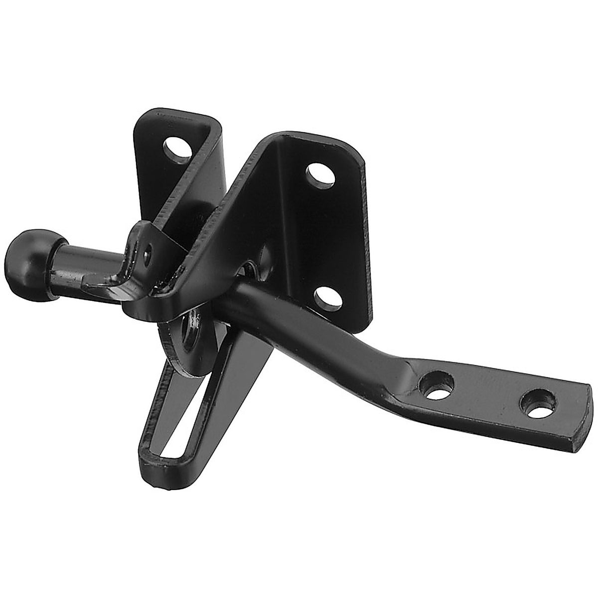 National Hardware - N184-861 - 2.38 In. H X 2.63 In. W Steel Automatic Gate Latch