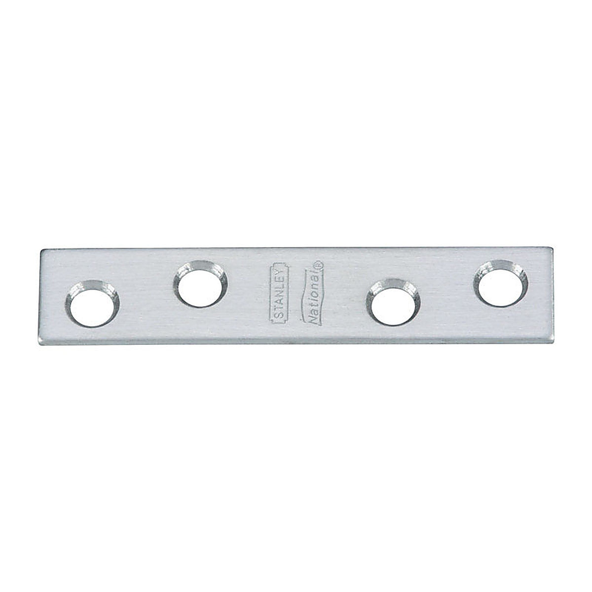 National Hardware - N348-367 - 5/8 In. H X 5/8 In. W X 3 In. L Satin Stainless Steel Mending Brace