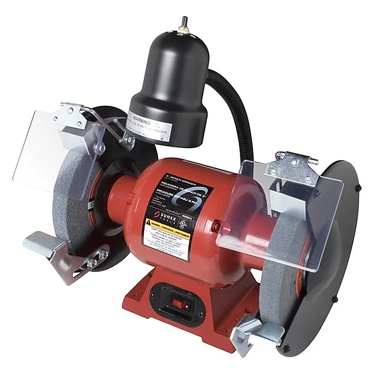 Sunex Tools 5002A 8 Bench Grinder with Light