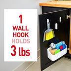 3M 17068-7ES Command Medium Plastic Hook 7/Pack