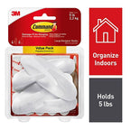 3M 17083-4ES Command Large Plastic Hook 4/Pack