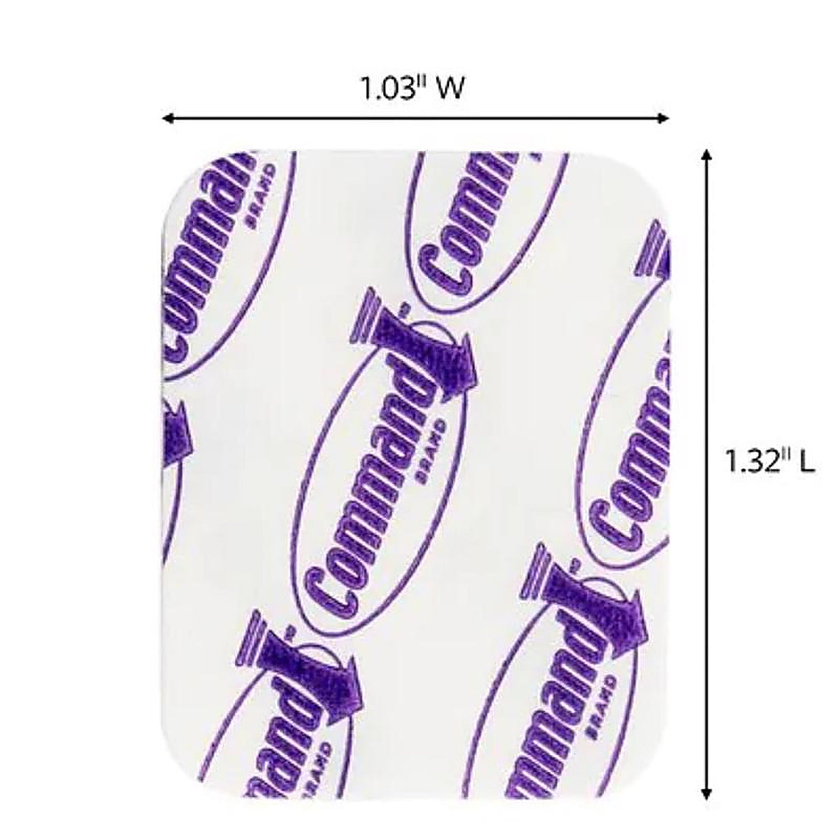 3M 17820-18ES Command adjustables Small Foam Adhesive Strips 18/Pack