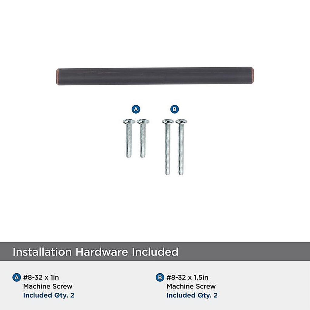 Amerock - BP40515ORB - Contemporary Bar Bar Pull 3 In. Oil Rubbed Bronze Brown 1 Pack