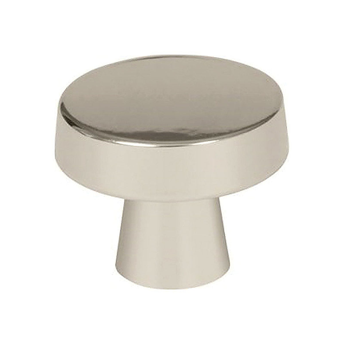 Amerock - 2000607 - Blackrock Round Cabinet Knob 1-5/16 In. D 1-1/16 In. Polished Nickel 1 Pack