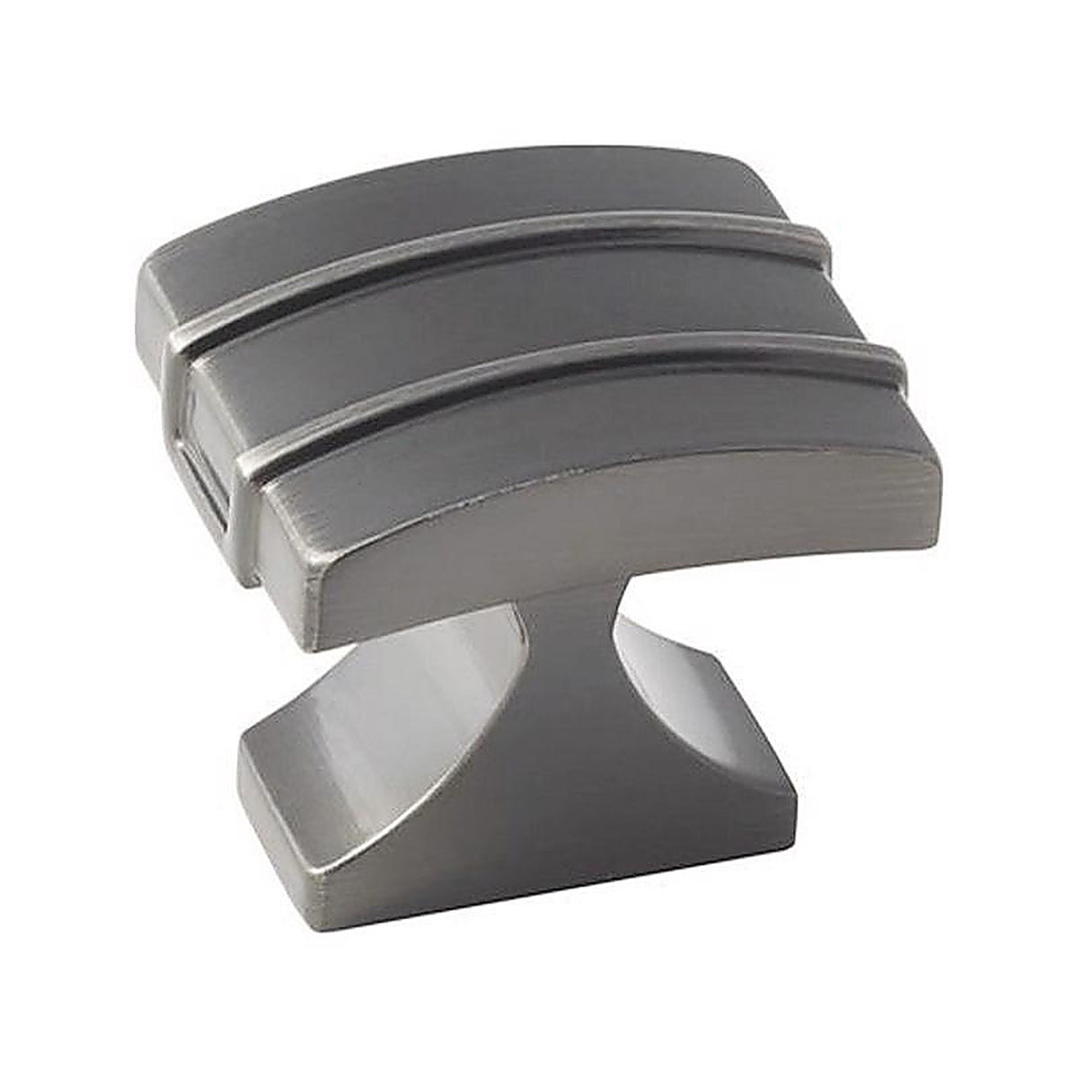 Amerock - BP36602GM - Davenport Square Cabinet Knob 1-3/8 In. Gunmetal 1 Pack