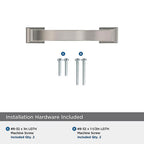 Amerock - BP29349G10 - Candler Transitional Arch Cabinet Pull 3 In. Satin Nickel Silver 1 Pack